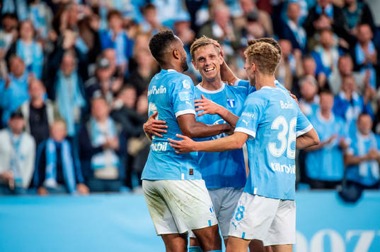 Malmö FFs Isaac Kiese Thelin jublar