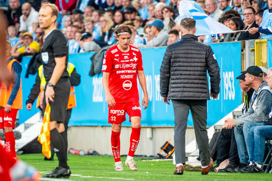 Värnamos Simon Thern deppar