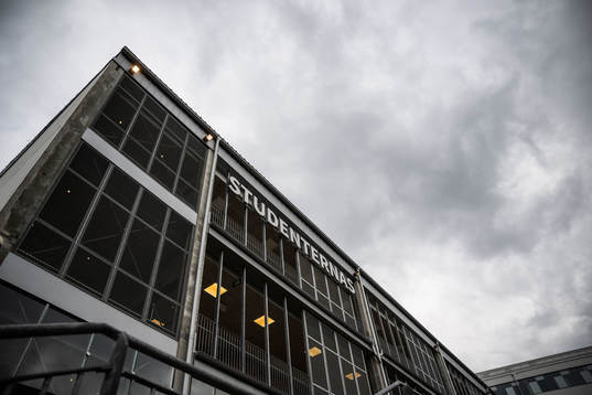 Exteriör av Studenternas IP