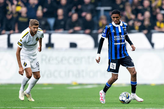 AIKs Anton Salétros och Sirius Tashreeq Matthews