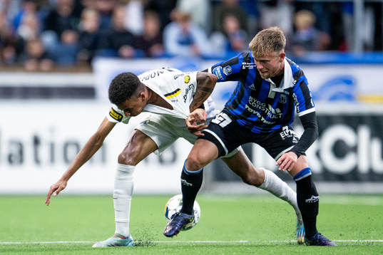 AIKs Rui Modesto och Sirius Dennis Widgren