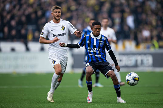 AIKs Anton Salétros och Sirius Tashreeq Matthews