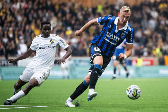 AIKs Erick Otieno och Sirius Jakob Voelkerling Persson
