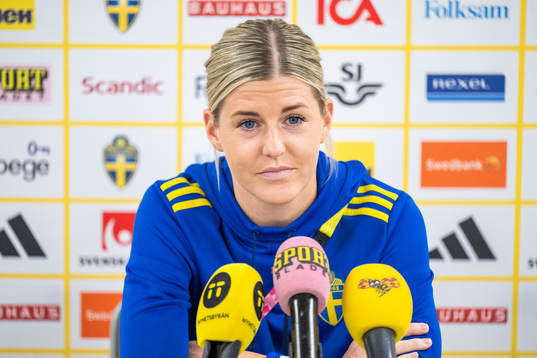 Olivia Schough of the Swedish women's national football
