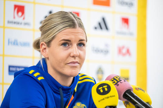 Olivia Schough of the Swedish women's national football