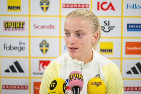 Anna Sandberg of the Swedish women's national football team