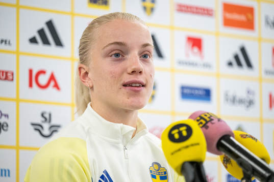 Anna Sandberg of the Swedish women's national football team