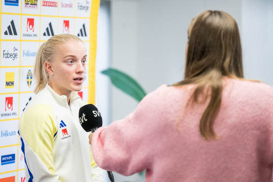 Anna Sandberg of the Swedish women's national football team