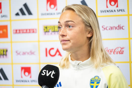 Hanna Bennison of the Swedish women's national football