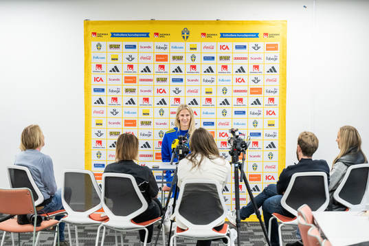 Sofia Jakobsson of the Swedish women's national football