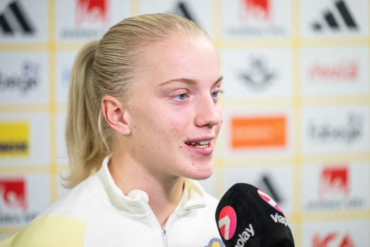 Anna Sandberg of the Swedish women's national football team