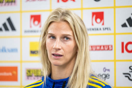 Sofia Jakobsson of the Swedish women's national football