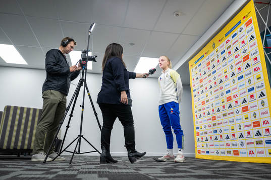 Anna Sandberg of the Swedish women's national football team