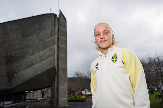 Anna Sandberg of the Swedish women's national football team