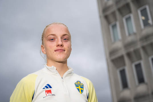 Anna Sandberg of the Swedish women's national football team