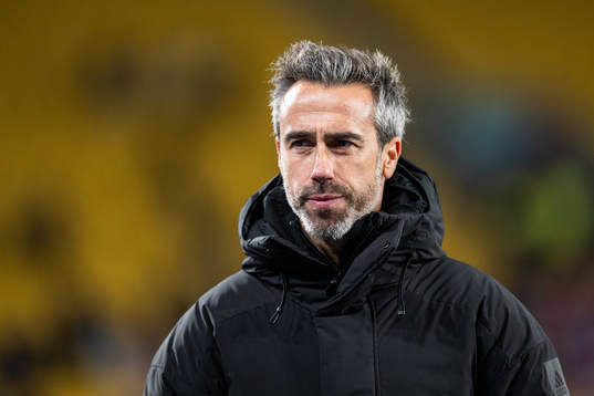 Head coach Jorge Vilda of Spain looks dejected