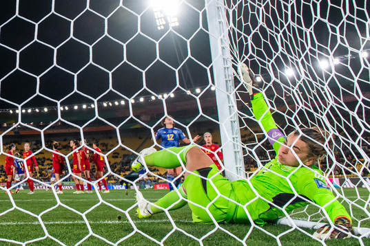 Goalkeeper Misa Rodriguez of Spain