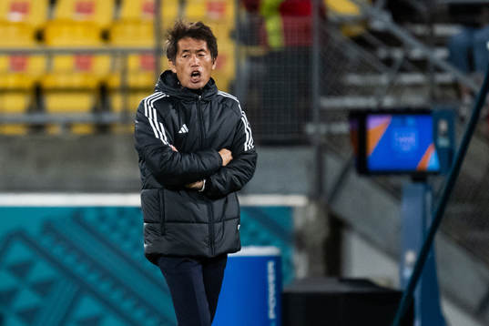 Head coach Ikeda Futoshi of Japan