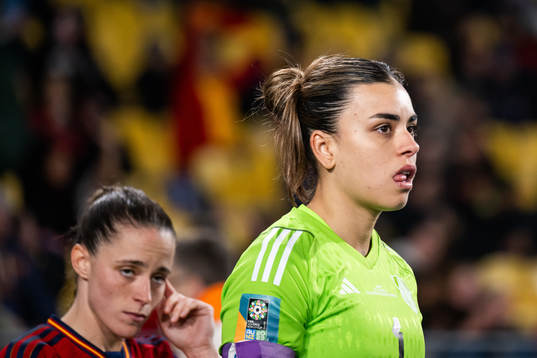goalkeeper Misa Rodriguez of Spain