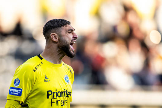 Utsiktens målvakt Elias Hadaya