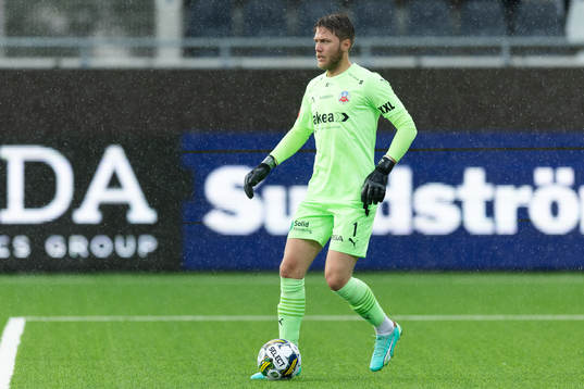 Helsingborgs målvakt Kalle Joelsson
