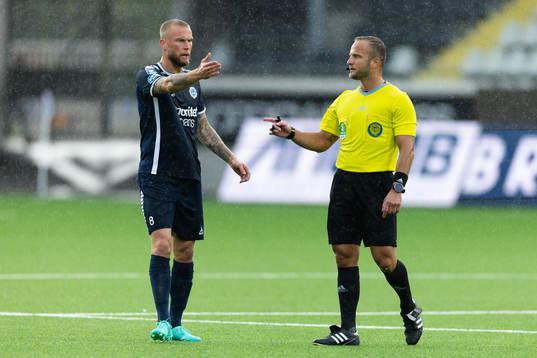 Utsiktens Alexander Faltsetas och Domare Rinon Hasani