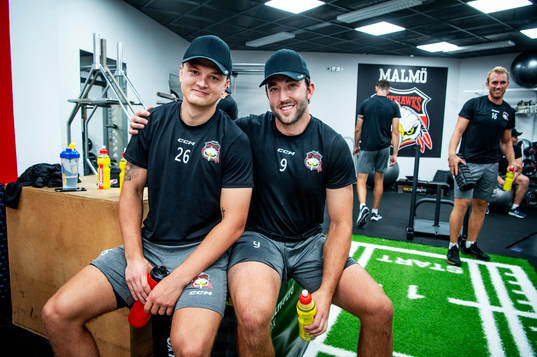 Teemu Kivihalme och Alan Quine