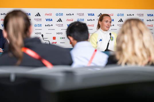 Magdalena Eriksson of the Swedish women's national football