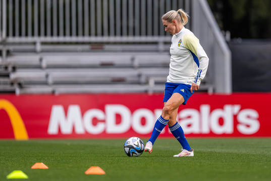 Jonna Andersson of the Swedish women's national football