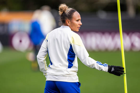 Madelen Janogy of the Swedish women's national football