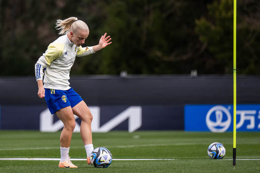 Anna Sandberg of the Swedish women's national football team