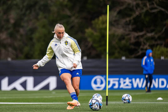Hanna Bennison of the Swedish women's national football