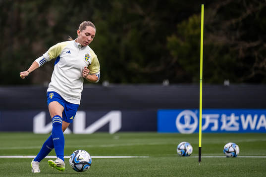 Elin Rubensson of the Swedish women's national football