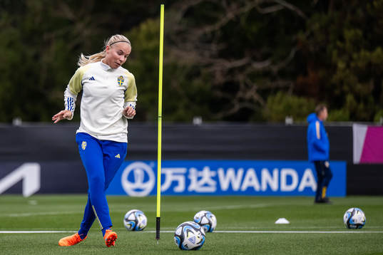 Stina Lennartsson of the Swedish women's national football