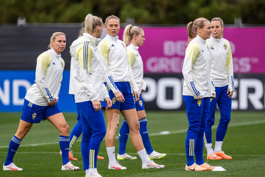 Jonna Andersson, Fridolina Rolfö, Magdalena Eriksson,