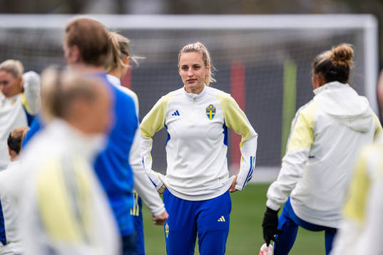 Nathalie Björn of the Swedish women's national football