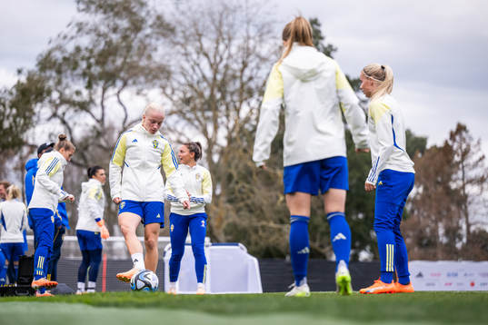 Anna Sandberg of the Swedish women's national football team