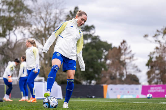 Elin Rubensson of the Swedish women's national football
