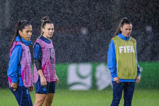 Players of the Argentinian women's national football team