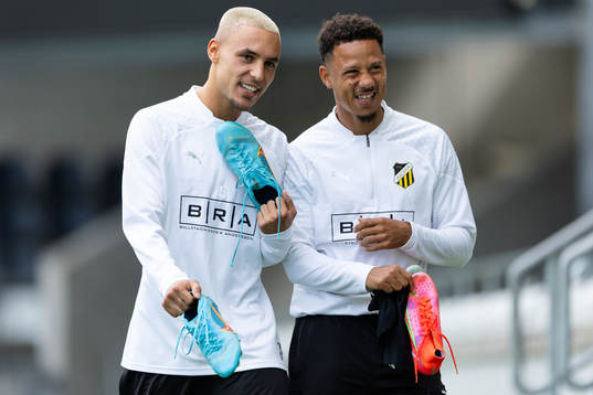 Ali Youssef and Tobias Sana of Häcken