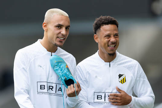 Ali Youssef and Tobias Sana of Häcken