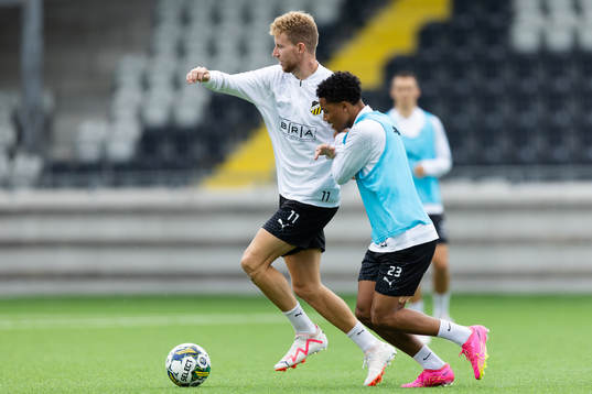 Samuel Gustafson and Momodou Lamin Sonko
