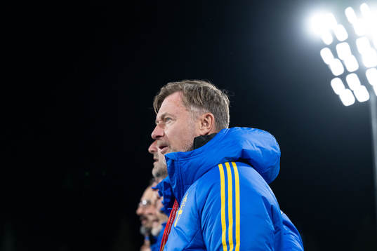 Head coach Peter Gerhardsson of Sweden