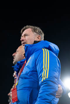 Assistant coach Magnus Wikman and Head coach Peter