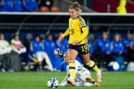 Eliana Stabile of Argentina and Johanna Rytting Kaneryd of