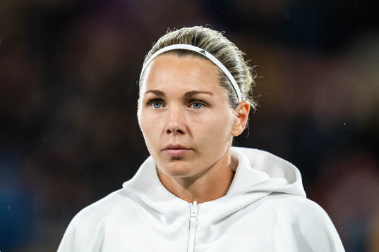 Goalkeeper Jennifer Falk of Sweden