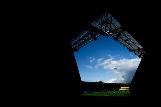 General view inside Bravida Arena