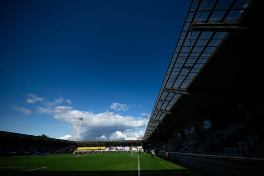 General view inside Bravida Arena