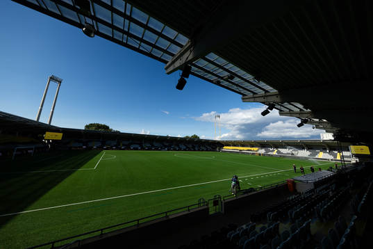 General view inside Bravida Arena