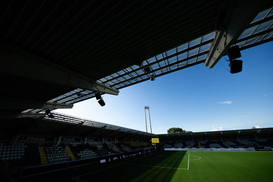 General view inside Bravida Arena